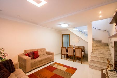 Sala de casa à venda com 3 quartos, 181m² em Parque Bandeirante, Santo André