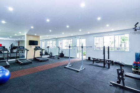 Apartamento para alugar com 37m², 2 quartos e sem vaga Apartamento para alugar com 37m², 2 quartos e sem vagaÁrea comum - Academia