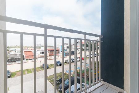 Sacada da Sala de apartamento para alugar com 2 quartos, 57m² em Jardim Marica, Mogi das Cruzes