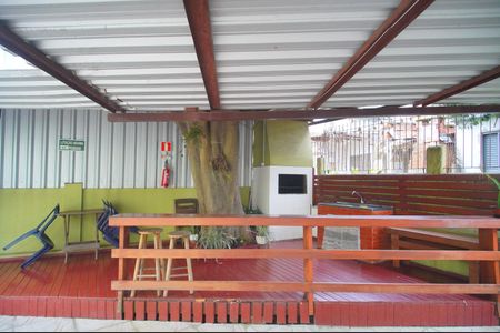 Área comum - Churrasqueira de apartamento à venda com 2 quartos, 64m² em Rio Branco, Novo Hamburgo