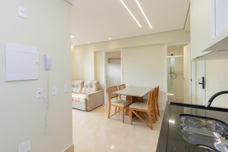 Cozinha de apartamento para alugar com 2 quartos, 41m² em Vila Albertina, São Paulo