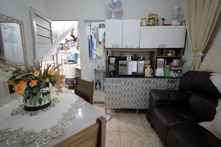 Sala de casa à venda com 4 quartos, 124m² em Vila Linda, Santo André