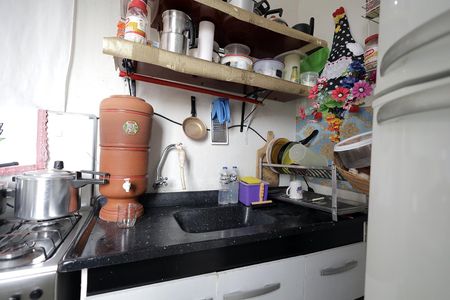 Cozinha de casa à venda com 4 quartos, 124m² em Vila Linda, Santo André