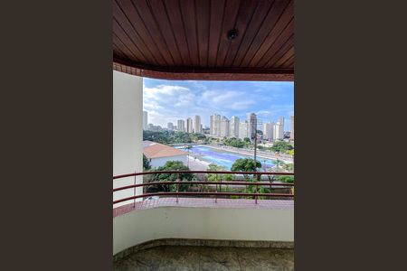 Varanda da Sala de apartamento para alugar com 3 quartos, 115m² em Jardim Analia Franco, São Paulo