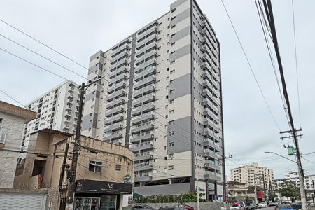 Fachada de apartamento para alugar com 1 quarto, 38m² em Macuco, Santos