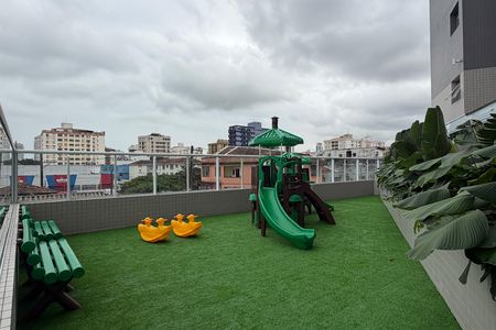 Área comum de apartamento para alugar com 1 quarto, 38m² em Macuco, Santos