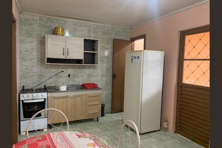 Sala/Cozinha de apartamento para alugar com 1 quarto, 40m² em Santos Dumont, São Leopoldo