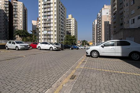 garagem_4 de casa de condomínio à venda com 3 quartos, 59m² em Taboão, São Paulo