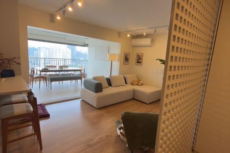 Sala de apartamento à venda com 3 quartos, 108m² em Jardim Caravelas, São Paulo