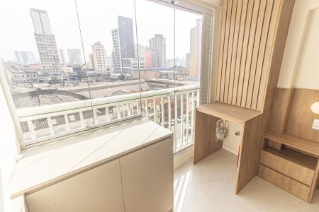 Varanda de apartamento para alugar com 1 quarto, 29m² em Brás, São Paulo