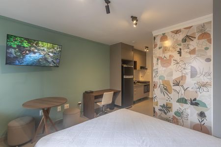 Studio de kitnet/studio para alugar com 1 quarto, 27m² em Moema, São Paulo