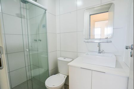 Banheiro de apartamento para alugar com 2 quartos, 47m² em Jardim, Santo André