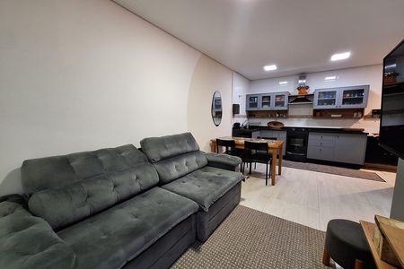 Sala  de apartamento à venda com 2 quartos, 56m² em Vila Floresta, Santo André