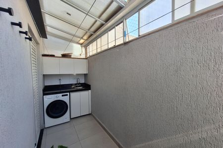 Área de Serviço de apartamento à venda com 2 quartos, 56m² em Vila Floresta, Santo André