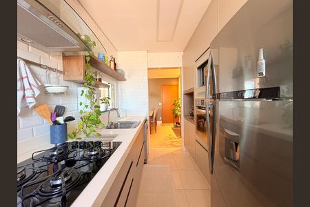 Cozinha de apartamento à venda com 2 quartos, 83m² em Gramadão , Jundiaí