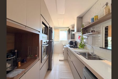 Cozinha de apartamento à venda com 2 quartos, 83m² em Gramadão , Jundiaí