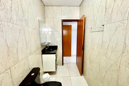 Casa para alugar com 160m², 3 quartos e 2 vagas Casa para alugar com 160m², 3 quartos e 2 vagasBanheiro da Suíte 1