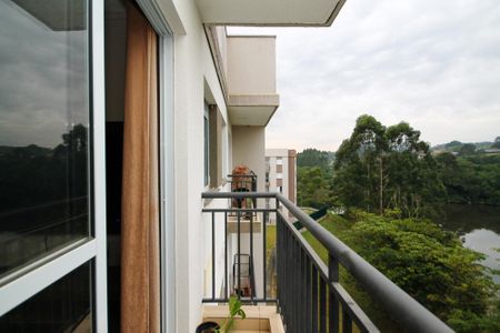 Varanda Sala de apartamento para alugar com 2 quartos, 47m² em Bairro do Maranhao, Cotia