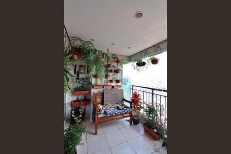 Varanda gourmet de apartamento para alugar com 3 quartos, 96m² em Independência, São Bernardo do Campo