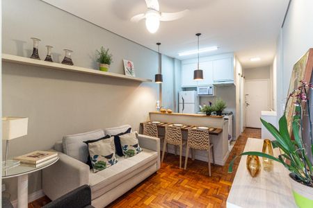 Sala de apartamento para alugar com 1 quarto, 43m² em Centro Histórico de São Paulo, São Paulo