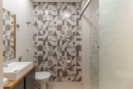 Banheiro de apartamento para alugar com 1 quarto, 43m² em Centro Histórico de São Paulo, São Paulo