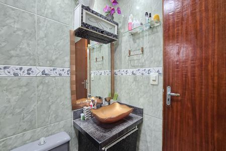 Banheiro Social de casa para alugar com 3 quartos, 100m² em Vila Santa Luzia, São Bernardo do Campo