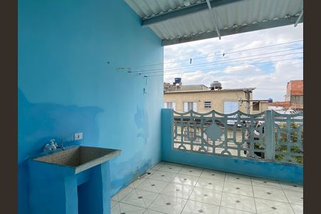Área de Serviço e Varanda de casa para alugar com 3 quartos, 120m² em Jardim Munhoz Junior, Osasco