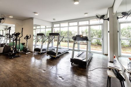 Apartamento para alugar com 55m², 2 quartos e 1 vaga Apartamento para alugar com 55m², 2 quartos e 1 vagaAcademia