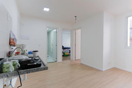 Apartamento para alugar com 36m², 2 quartos e sem vaga Apartamento para alugar com 36m², 2 quartos e sem vagaCozinha e área de serviço