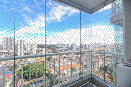 Varanda da Sala de apartamento à venda com 3 quartos, 64m² em Vila Santa Clara, São Paulo