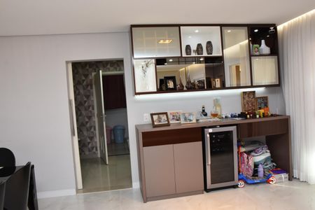 Sala de jantar integrada de apartamento à venda com 3 quartos, 145m² em Anhangabaú, Jundiaí