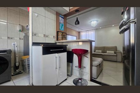 Apartamento à venda com 60m², 2 quartos e 1 vagaCozinha e Área de Serviço