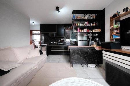 Sala/Cozinha de apartamento à venda com 1 quarto, 45m² em Jardim Matarazzo, São Paulo