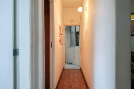 Corredor  de apartamento à venda com 2 quartos, 60m² em Humaitá, Rio de Janeiro