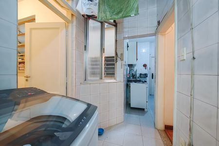 Área de Serviço  de apartamento à venda com 2 quartos, 60m² em Humaitá, Rio de Janeiro