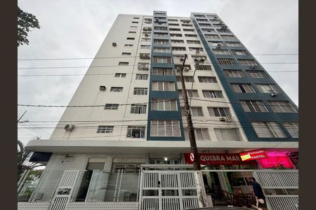 Fachada de apartamento para alugar com 1 quarto, 60m² em José Menino, Santos