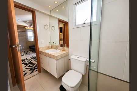 Apartamento para alugar com 96m², 3 quartos e 2 vagas Apartamento para alugar com 96m², 3 quartos e 2 vagasBanheiro da suíte