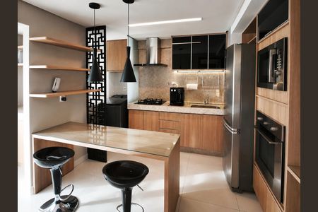 Cozinha de apartamento para alugar com 3 quartos, 96m² em Setor Coimbra, Goiânia