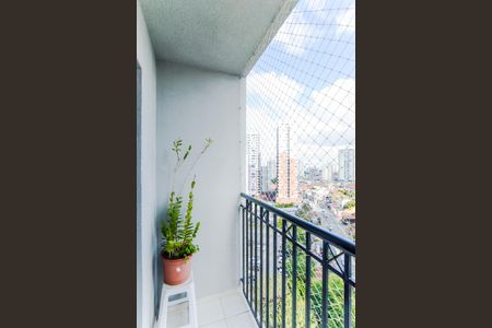 Varanda da Sala de apartamento para alugar com 2 quartos, 50m² em Vila Augusta, Guarulhos