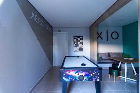 Apartamento para alugar com 24m², 1 quarto e sem vaga Apartamento para alugar com 24m², 1 quarto e sem vagaÁrea comum - Salão de Jogos