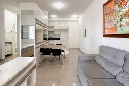 Sala de apartamento para alugar com 1 quarto, 42m² em Centro, São Bernardo do Campo