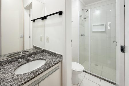 Apartamento para alugar com 42m², 1 quarto e 1 vaga Apartamento para alugar com 42m², 1 quarto e 1 vagaBanheiro Social