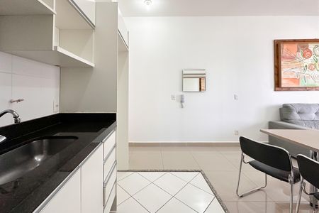 Cozinha de apartamento para alugar com 1 quarto, 42m² em Centro, São Bernardo do Campo