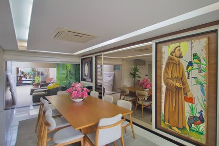 Sala de Jantar de apartamento para alugar com 4 quartos, 320m² em Castelo, Belo Horizonte