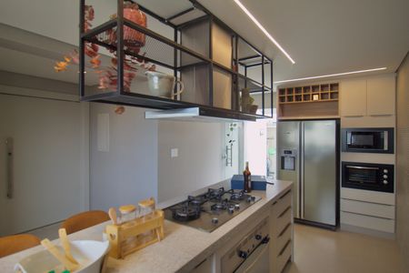 Cozinha de apartamento para alugar com 4 quartos, 320m² em Castelo, Belo Horizonte