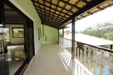 Varanda da Sala de casa de condomínio para alugar com 3 quartos, 700m² em Jacarepaguá, Rio de Janeiro
