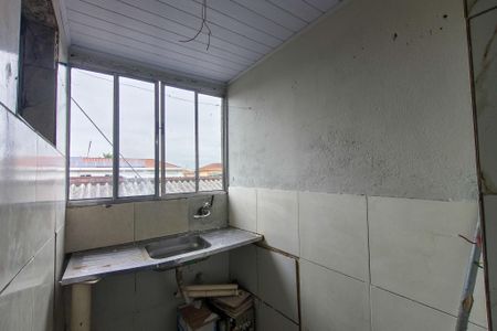 Área de Serviço de casa para alugar com 1 quarto, 72m² em Sítio do Campo, Praia Grande