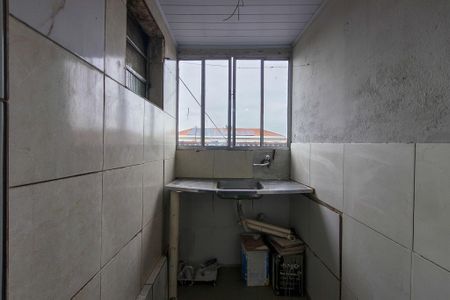 Área de Serviço de casa para alugar com 1 quarto, 72m² em Sítio do Campo, Praia Grande