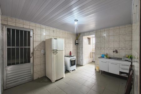 Cozinha de casa para alugar com 1 quarto, 72m² em Sítio do Campo, Praia Grande
