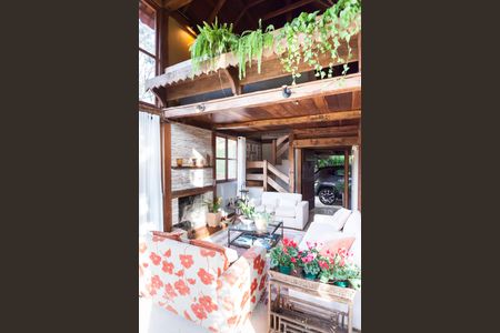 sala de casa de condomínio à venda com 4 quartos, 400m² em Vila D’el Rey, Nova Lima